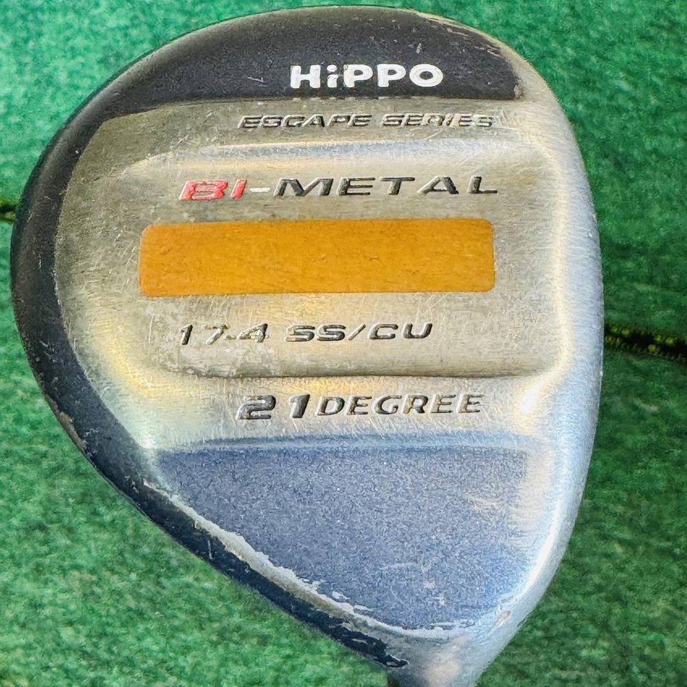 Vintage HiPPO 21 Degree Fairway Wood Mens RH Ultralite Silver Golf Club